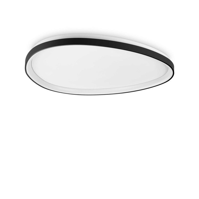 Ideal Lux Stropní LED svítidlo GEMINI ø81 cm Barva: Černá, Stmívání, řízení: bez stmívání