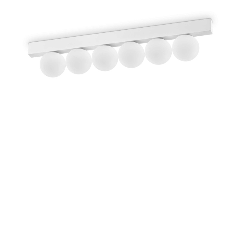 Ideal Lux Designové nástěnné/stropní LED svítidlo PING PONG Barva: Bílá