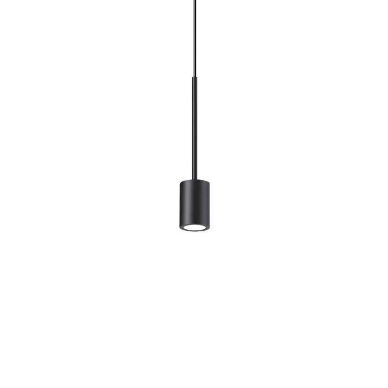 Ideal Lux Závěsné LED svítidlo ARCHIMEDE CILINDRO Barva: Černá