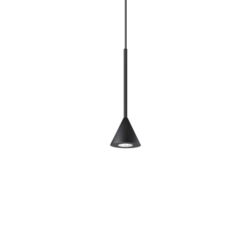 Ideal Lux Závěsné LED svítidlo ARCHIMEDE CONO Barva: Černá