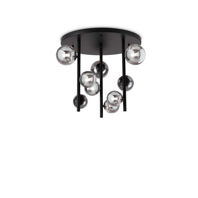 Ideal Lux Designové stropní svítidlo PERLAGE 9xG9 Barva: Kouřová