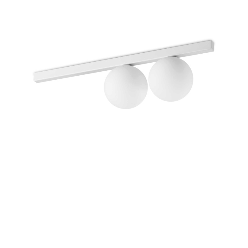 Ideal Lux Designové stropní/nástěnné svítidlo BINOMIO 2xG9 Barva: Bílá