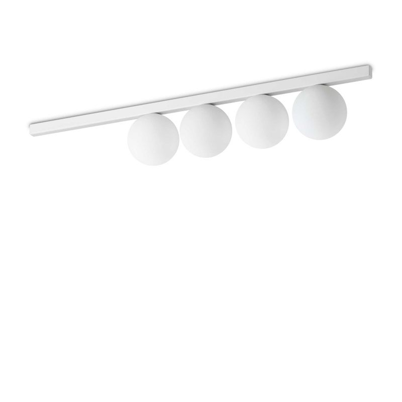 Ideal Lux Designové stropní/nástěnné svítidlo BINOMIO 4xG9 Barva: Bílá