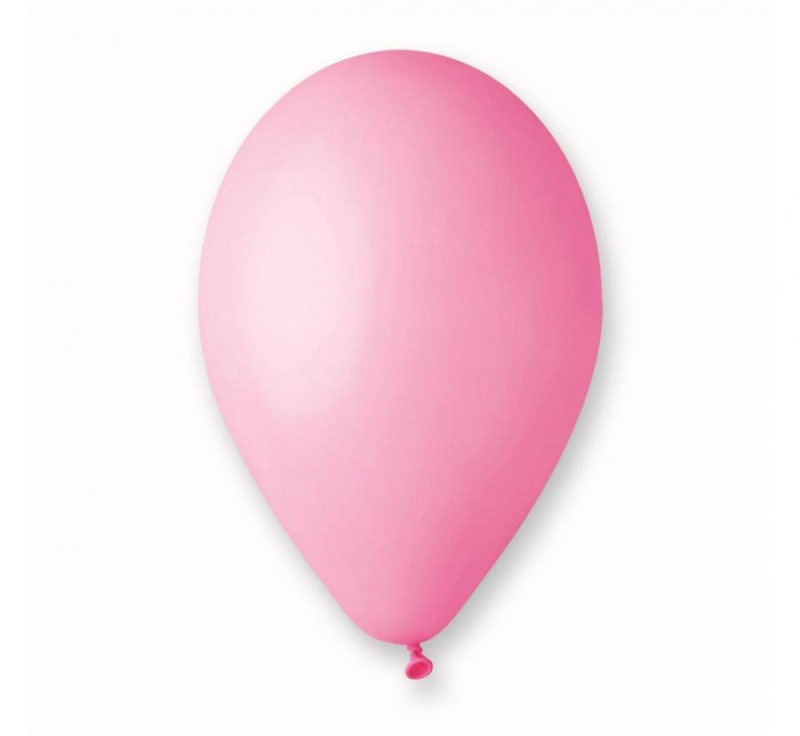 Pastelové růžové balónky 26 cm (10") – 100 ks GEMAR