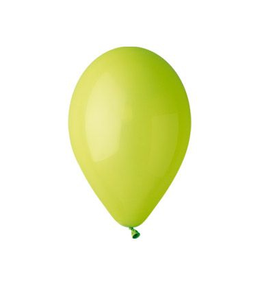 Pastelové pistáciové balonky 26 cm – GODAN (100 ks)