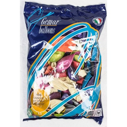 Anděl Přerov Balónky metalické 26 cm mix barev