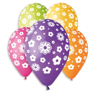 Smart Balloons Balonek nafukovací květiny 12'' průměr 30 cm