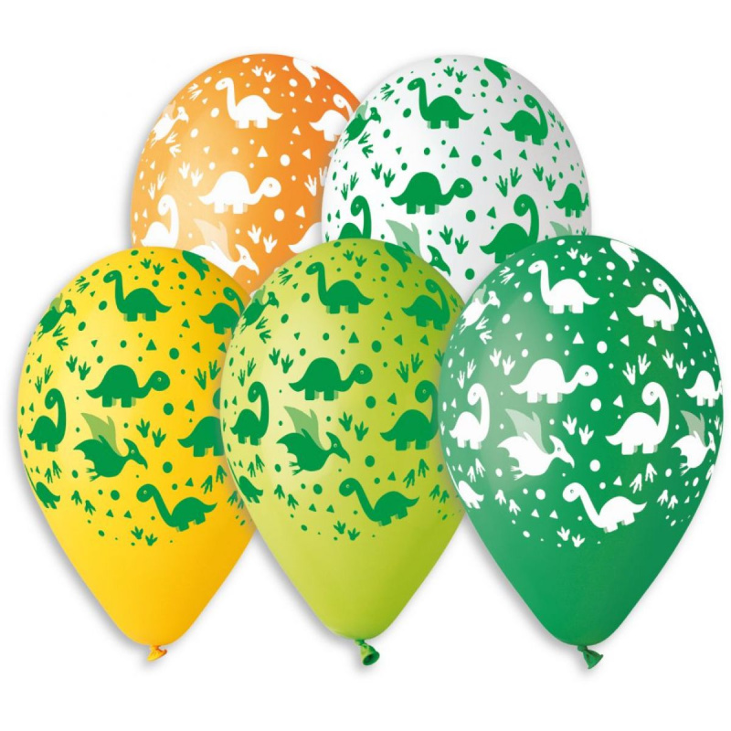 Smart Balloons Balonek nafukovací dinosaurus 12'' průměr 30 cm