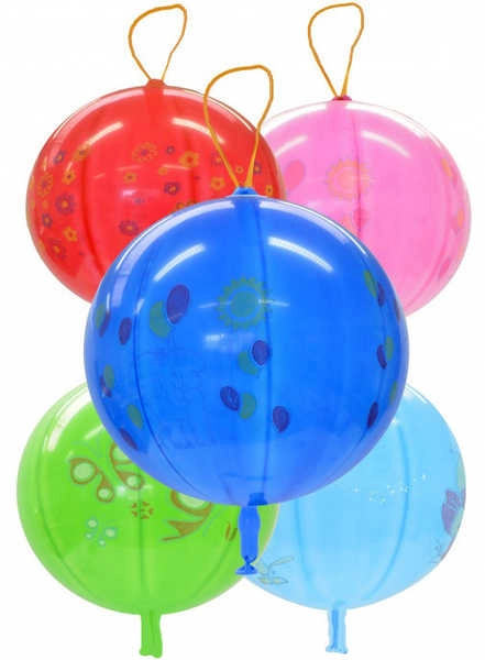 Gemar nafukovací punch ball balónek s potiskem a gumičkou 45 cm - 1 kus