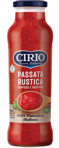 Cirio rajčatové pyré extra husté (Passata Rustica) 680g