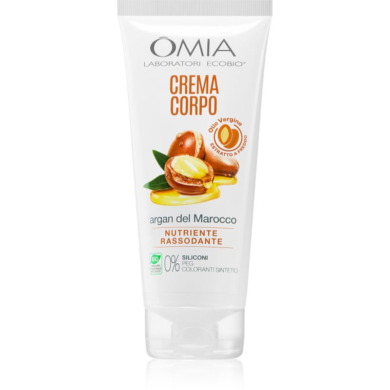 Omia Laboratories Argan del Marocco výživný a zpevňující tělový krém s arganovým olejem 200 ml