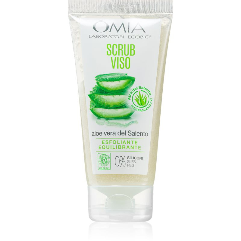Omia Laboratories Aloe Vera del Salento čisticí pleťový peeling s aloe vera 75 ml