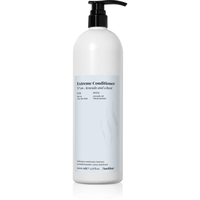 FarmaVita Backbar Extreme hloubkově hydratační kondicionér pro suché vlasy 1000 ml