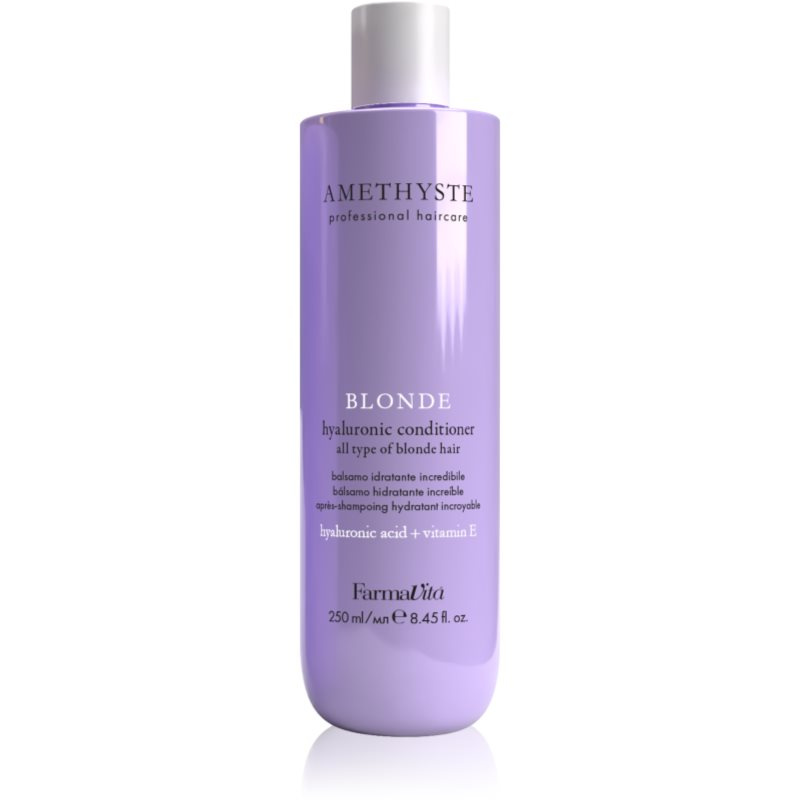 FarmaVita Amethyste Blonde fialový kondicionér pro blond vlasy 250 ml