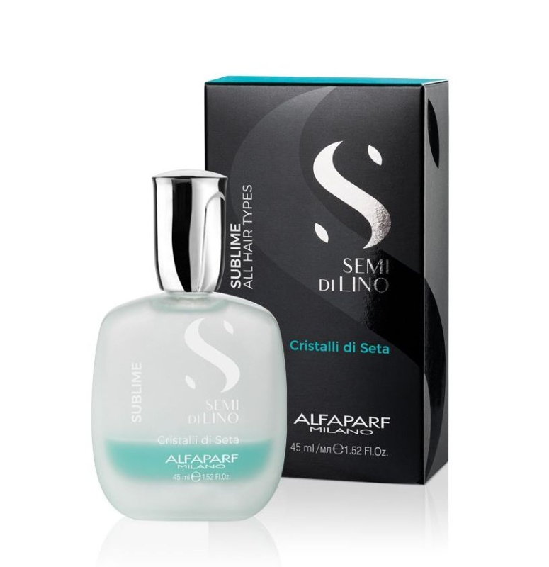 Alfaparf Milano Semi di Lino Sublime Cristalli vlasové sérum pro lesk a hebkost vlasů 45 ml