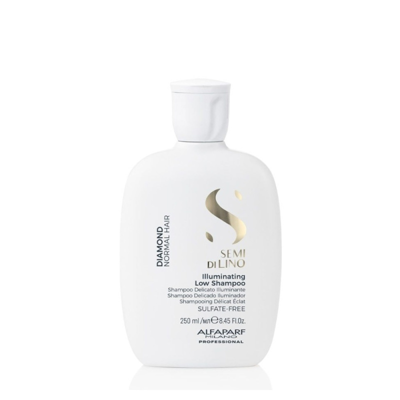 Alfaparf Milano Semi di Lino Diamond Illuminating rozjasňující šampon pro normální vlasy 250 ml