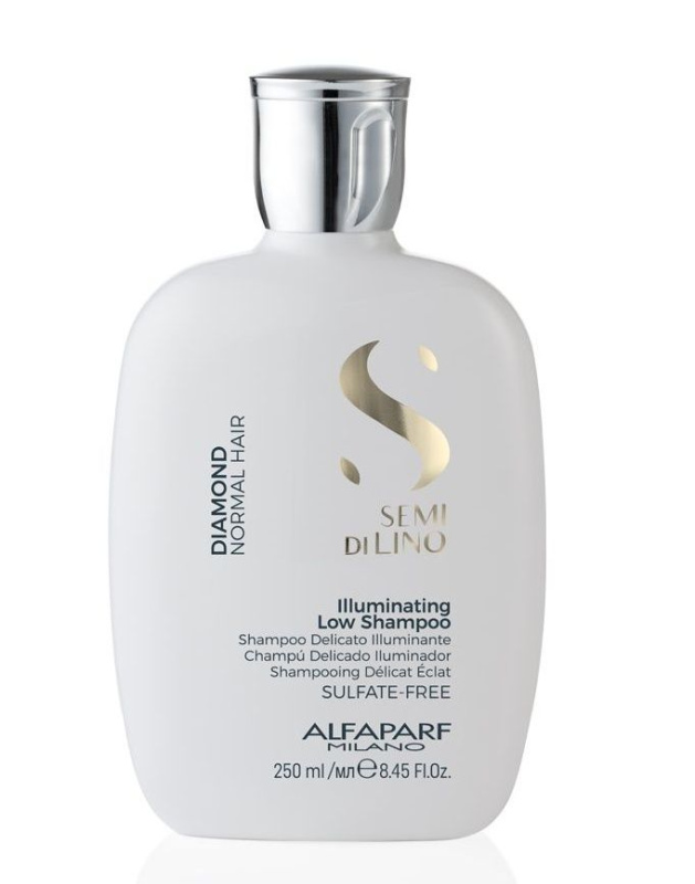 Alfaparf Milano Semi di Lino Diamond Illuminating rozjasňující šampon pro normální vlasy 250 ml