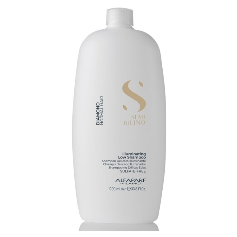 Alfaparf Milano Semi di Lino Diamond Illuminating rozjasňující šampon pro normální vlasy 1000 ml