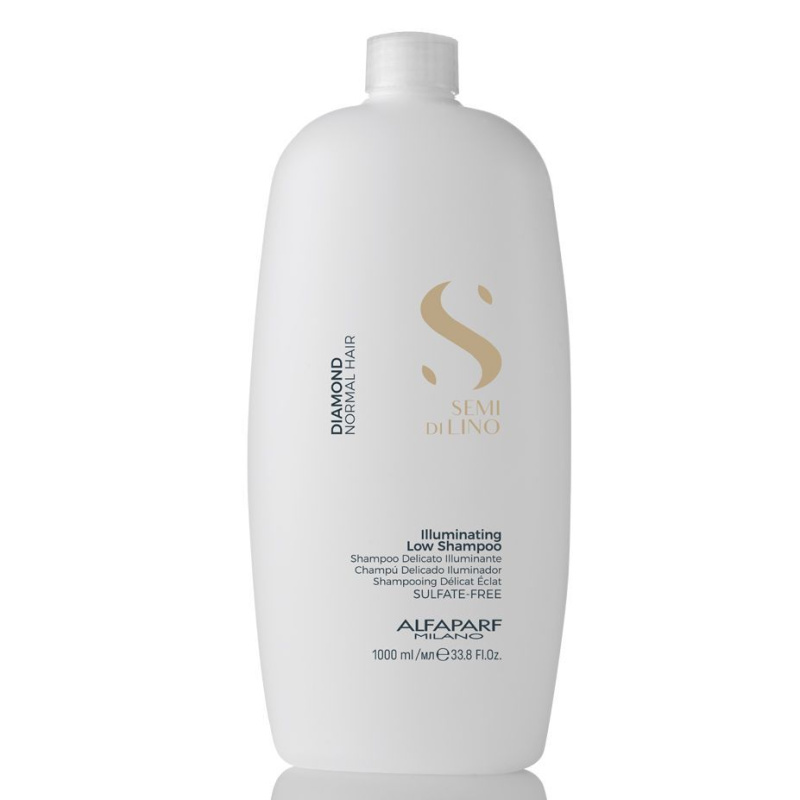 Alfaparf Milano Semi di Lino Diamond Illuminating rozjasňující šampon pro normální vlasy 1000 ml