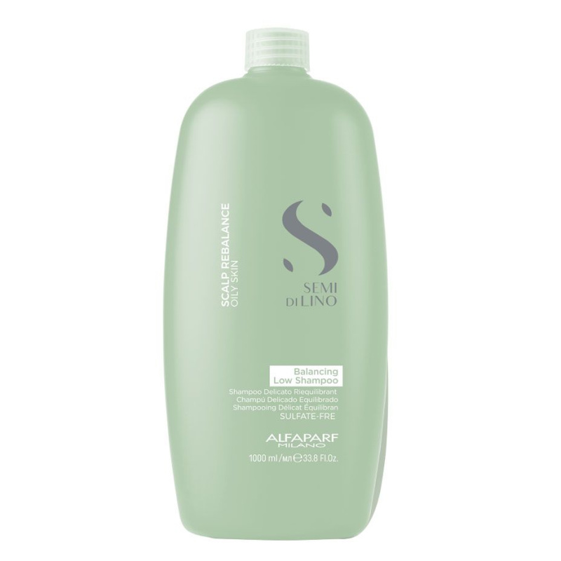Alfaparf Milano Semi Di Lino Scalp Rebalance šampon pro mastnou vlasovou pokožku 1000 ml
