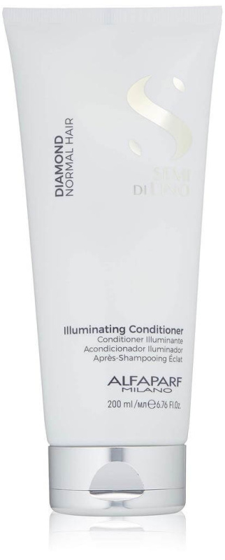 Alfaparf Milano Semi di Lino Diamond Illuminating rozjasňující kondicionér pro lesk a snadné rozčesávání vlasů 50 ml