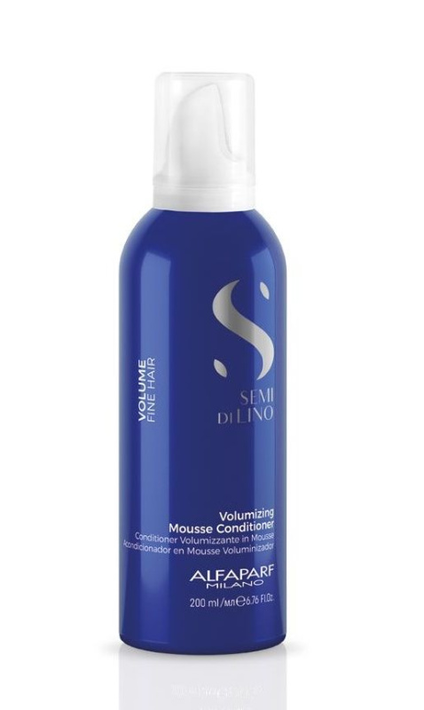 Alfaparf Milano Semi Di Lino Volumizing pěnový kondicionér pro objem 200 ml
