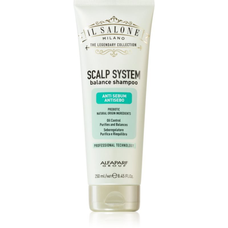 Alfaparf Milano Il Salone Milano Scalp System hloubkově čisticí šampon pro mastnou pokožku hlavy 250 ml