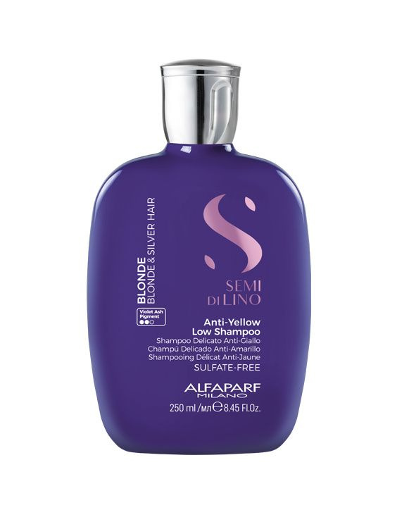 ALFAPARF MILANO Semi di Lino Blonde Anti-Yellow Low Šampon 250 ml