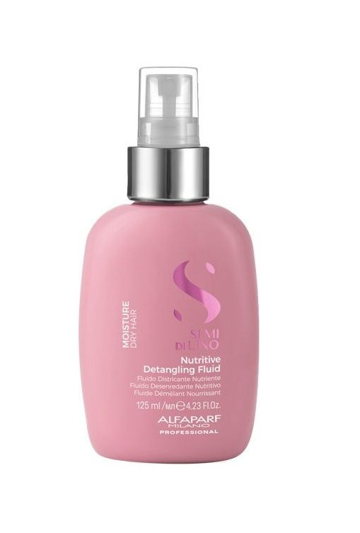 Alfaparf Milano Semi di Lino Moisture Nutritive Detangling Fluid bezoplachová hydratační péče pro snadné rozčesání vlasů 125 ml