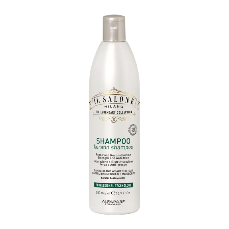 Alfaparf Milano Il Salone Milano Keratin obnovující šampon pro poškozené vlasy 500 ml