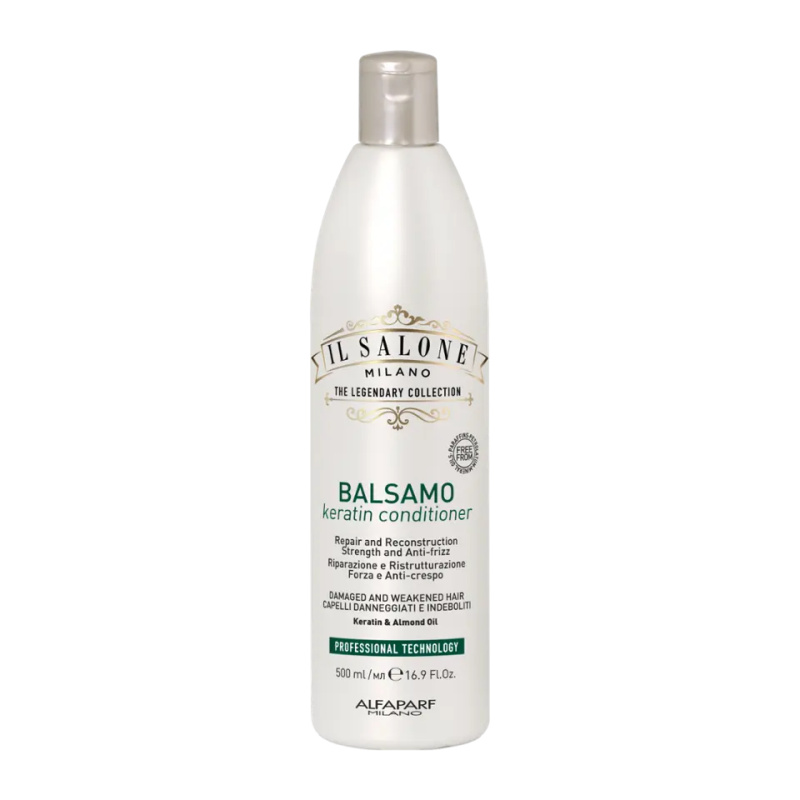 Alfaparf Milano Il Salone Milano Keratin obnovující kondicionér pro poškozené vlasy 500 ml