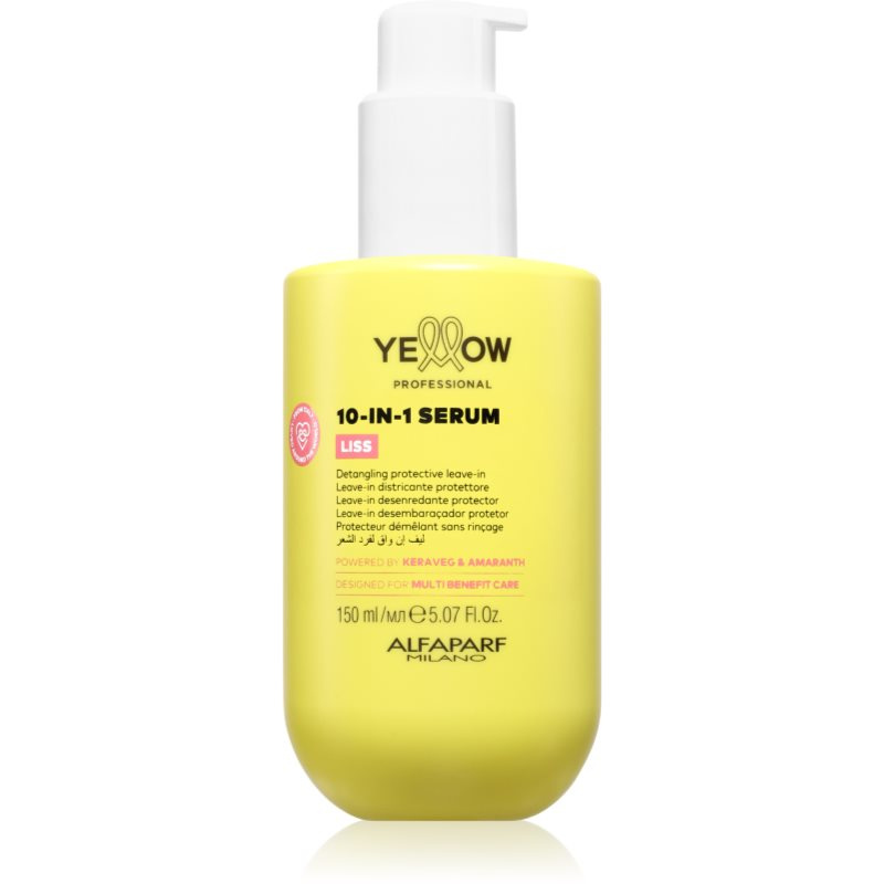 Yellow Professional Liss 10-IN-1 Serum bezoplachové sérum pro uhlazení vlasů 150 ml