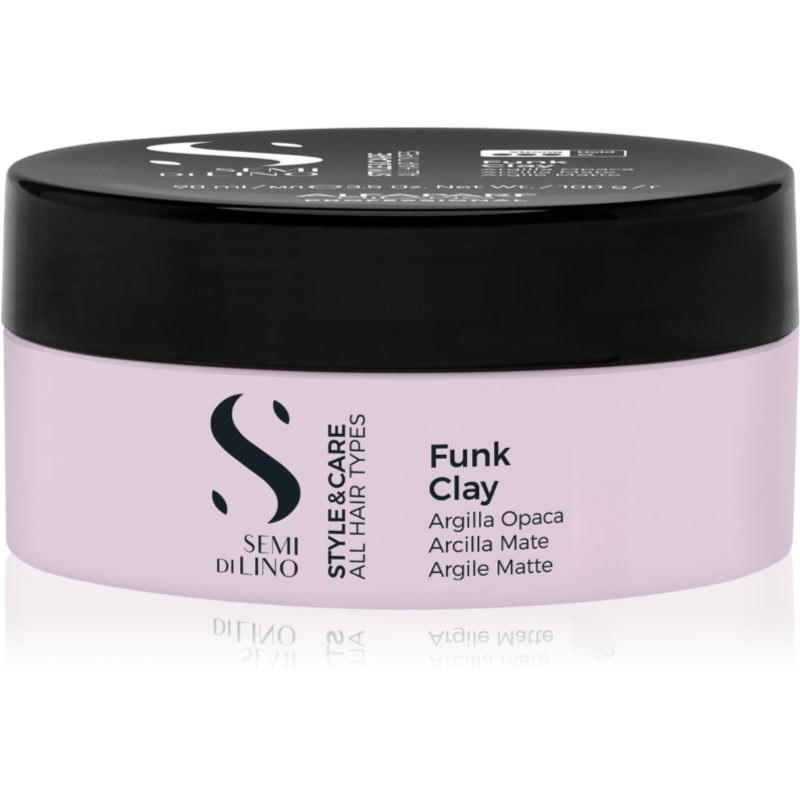 Alfaparf Milano Semi di Lino Style&Care Funk Clay modelovací hlína pro definici a tvar 90 ml
