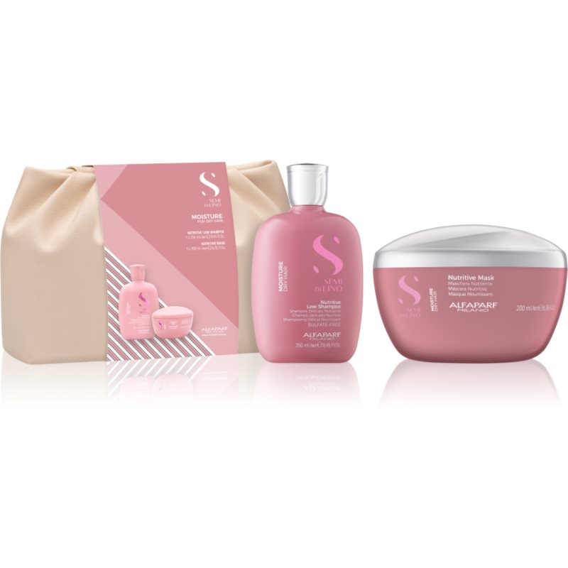 Alfaparf Milano Semi di Lino Moisture Duo Kit dárková sada pro suché vlasy