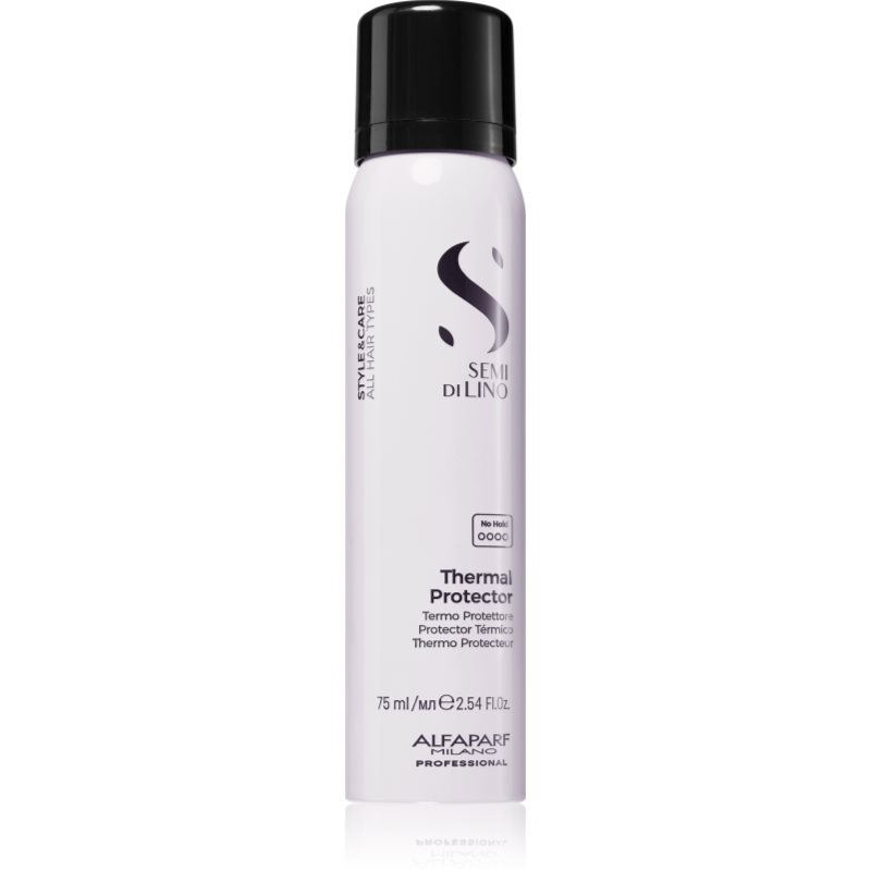 Alfaparf Milano Semi di Lino Style&Care Thermal Protector ochranný sprej na tepelnou úpravu vlasů s UV filtrem 75 ml