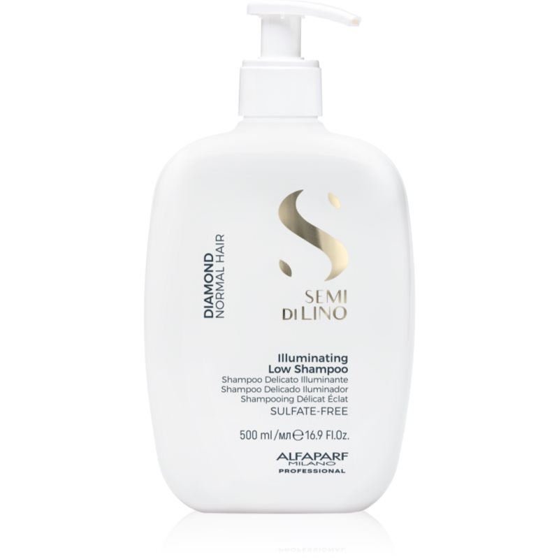 Alfaparf Milano Semi di Lino Diamond Illuminating rozjasňující šampon pro normální vlasy 500 ml