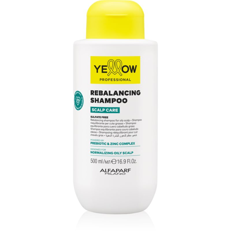 Yellow Professional Scalp Care Rebalancing Shampoo čisticí šampon pro mastnou pokožku hlavy 500 ml