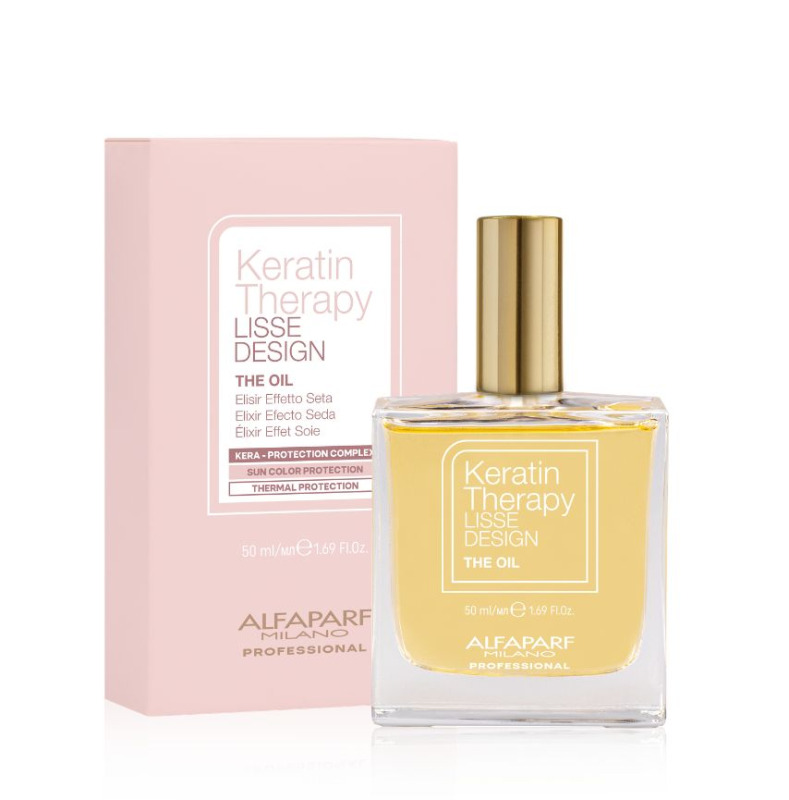Alfaparf Milano Keratin Therapy Lisse Design The Oil vyživující olej 50 ml
