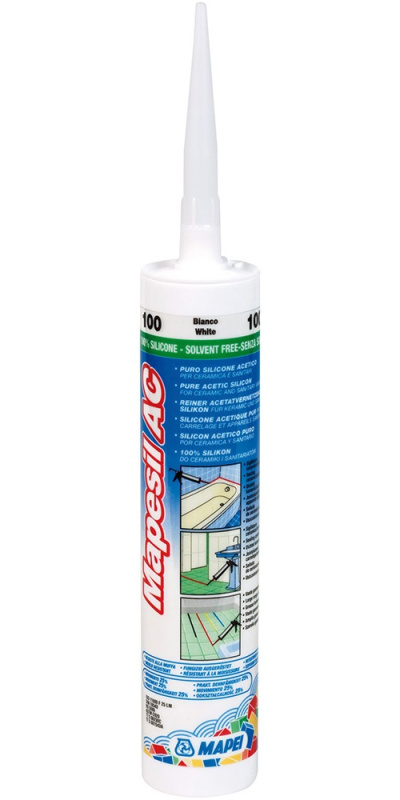 Tmel silikonový Mapei Mapesil AC 131 vanilková 310 ml