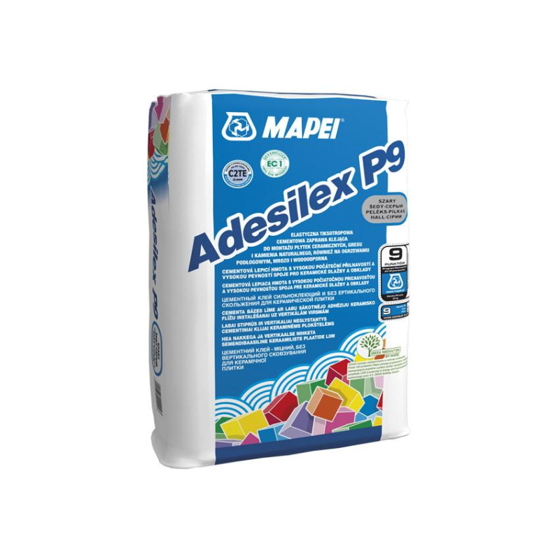Lepidlo cementové Mapei Adesilex P9 šedé 25 kg