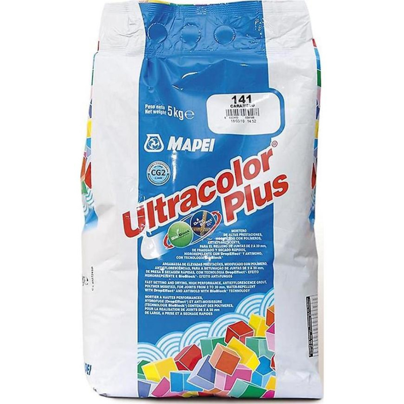 Hmota spárovací Mapei Ultracolor Plus 112 šedá střední 5 kg