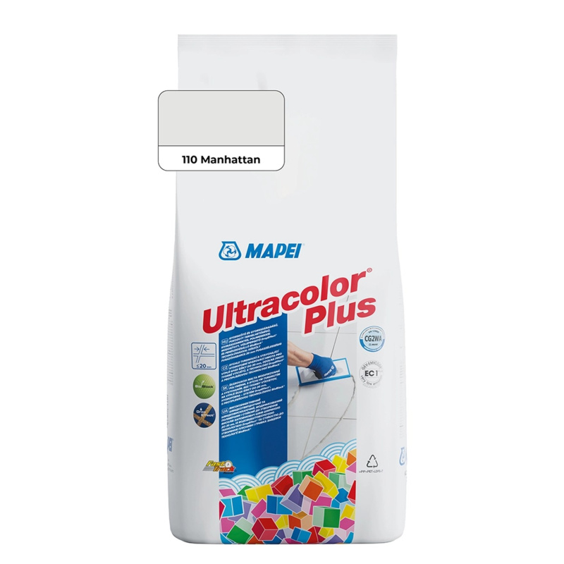 Hmota spárovací Mapei Ultracolor Plus 110 manhattan 2000 2 kg