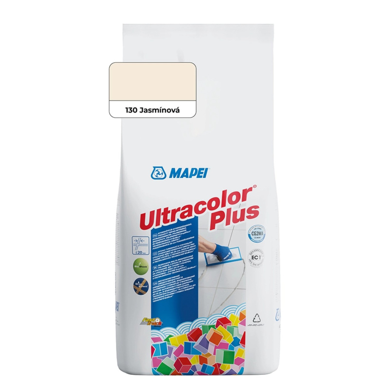 Hmota spárovací Mapei Ultracolor Plus 130 jasmínová 2 kg