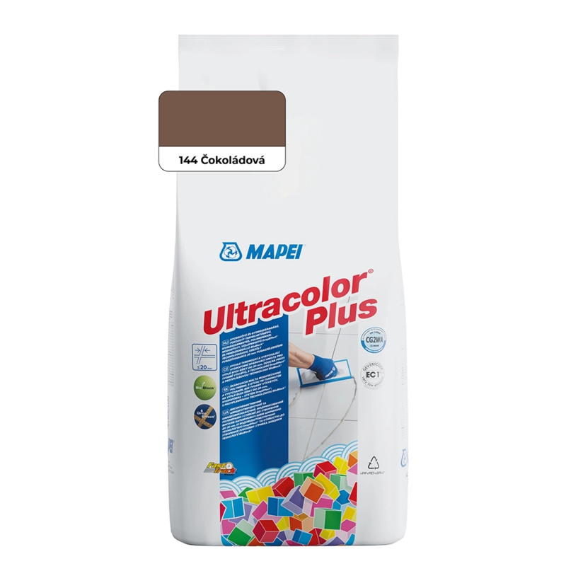 Hmota spárovací Mapei Ultracolor Plus 144 čokoládová 2 kg