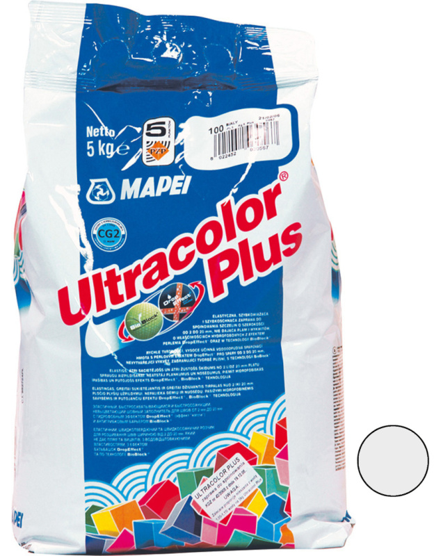 Hmota spárovací Mapei Ultracolor Plus 111 stříbrošedá 5 kg