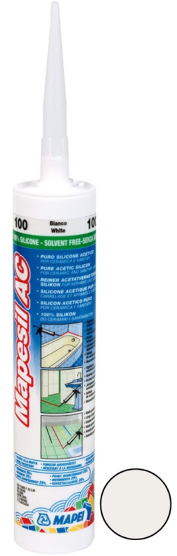 Tmel silikonový Mapei Mapesil AC 130 jasmínová 310 ml