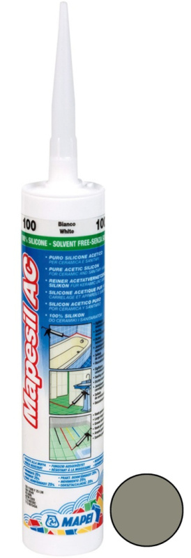 Tmel silikonový Mapei Mapesil AC 114 antracitová 310 ml