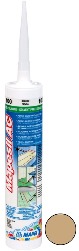 Tmel silikonový Mapei Mapesil AC 132 béžová 2000 310 ml