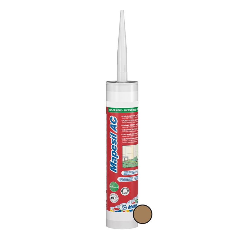 Sanitární silikon Mapei Mapesil 310 ml AC 135 zlatý prach
