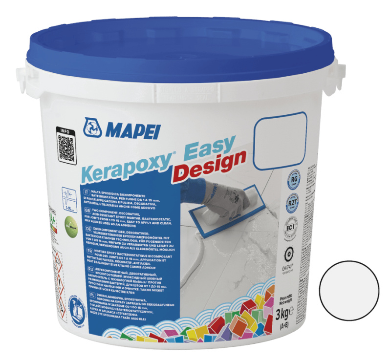 Malta spárovací Mapei Kerapoxy Easy Design 100 bílá